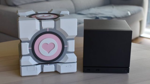 Game: Valve dropped that Steam Machine Companion Cube case down the legal incine