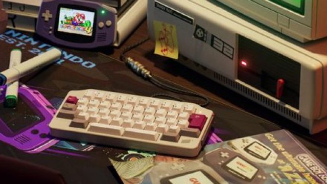 This compact mechanical keyboard looks like a love letter to the Game Boy Advanc | rtf slot hari ini