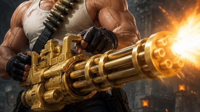 How to get Golden Gatling in Contra Returns