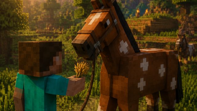 How to tame a horse in Minecraft? Three skills for taming horses in Minecraft